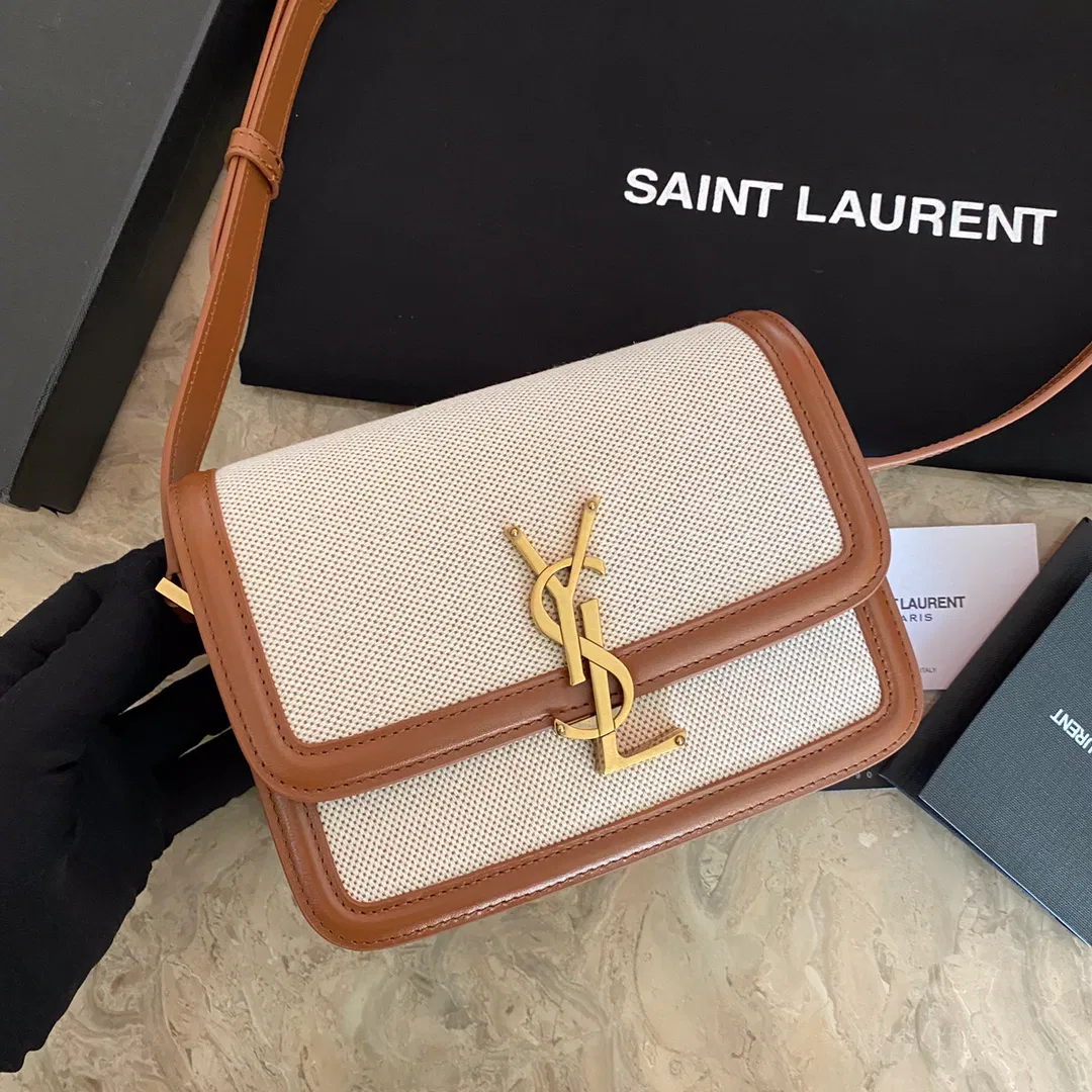 SOLFERINO SMALL SATCHEL IN LACQUERED AYERS — image 6