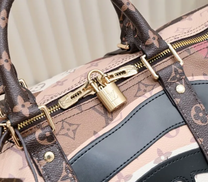 LV J Hope X Keepall 55 Brown In Two Eyes Patches — image 7