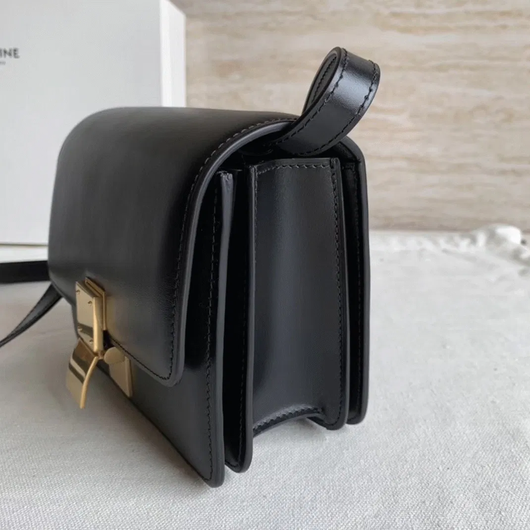 Top Quality Imitation Celine Classic Box Small Bag In Black — image 5