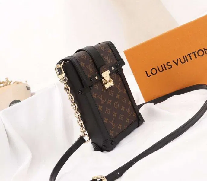Louis Vuitton Monogram Canvas Vertical Trunk Pochette — image 2
