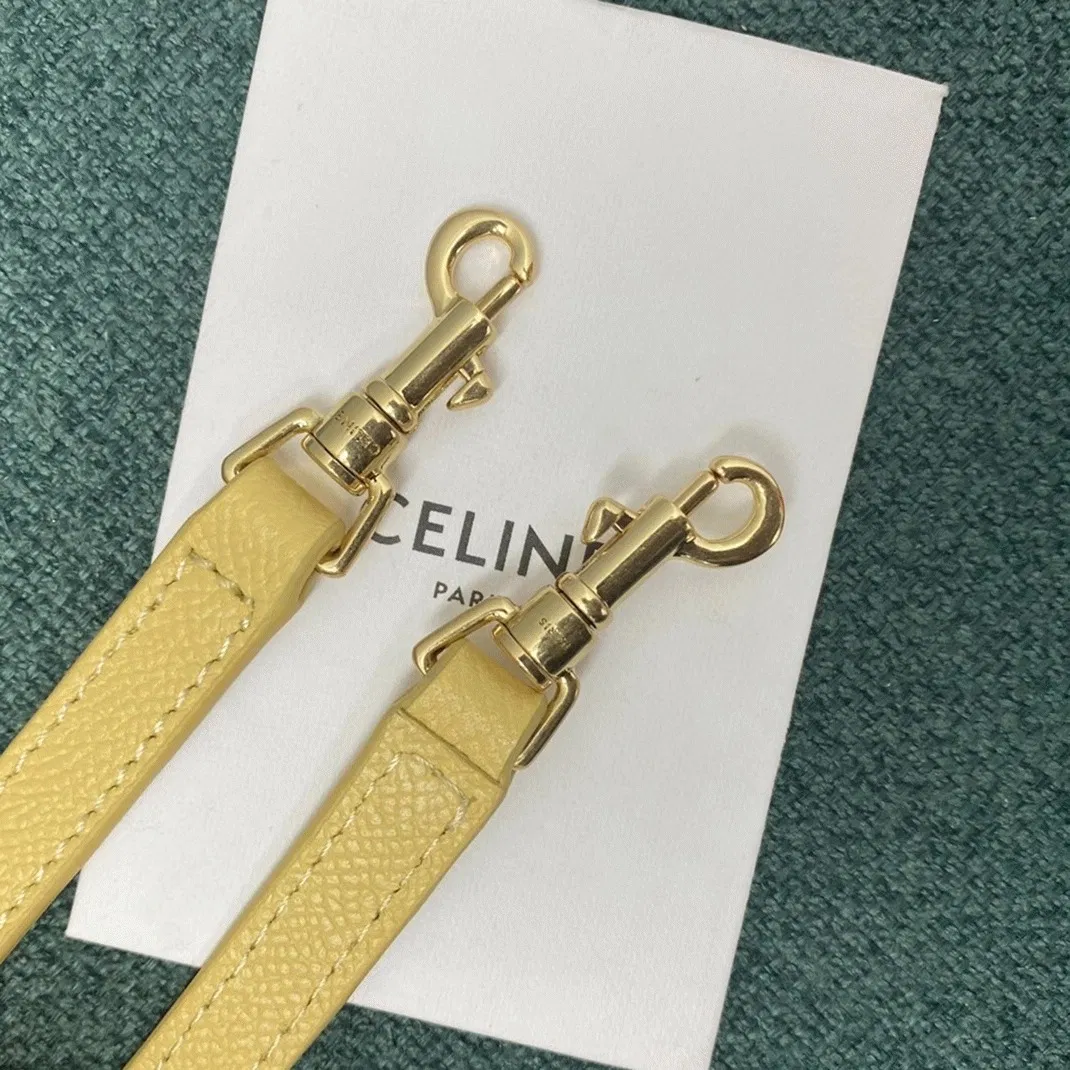 Celine Belt Nano Bag in Yellow — image 8