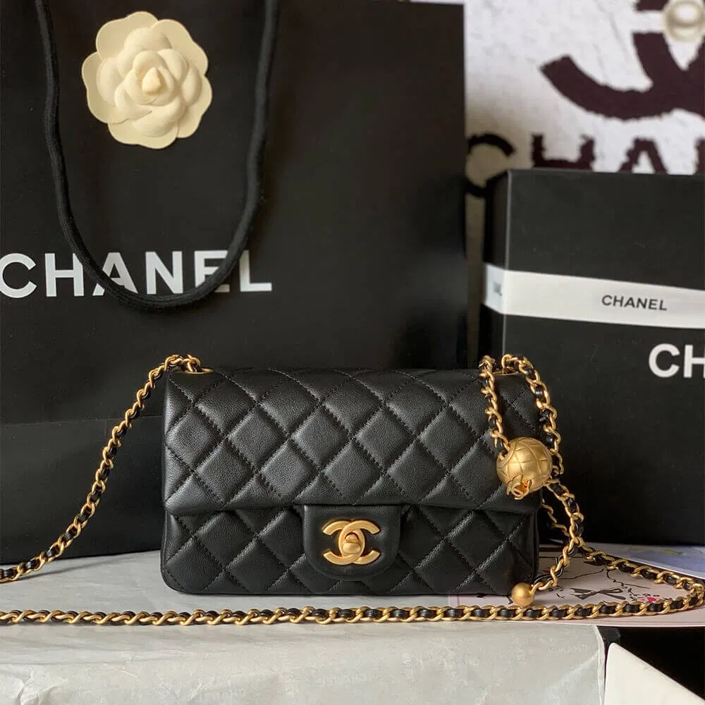 Chanel Pearl Crush Mini Rectangular Flap