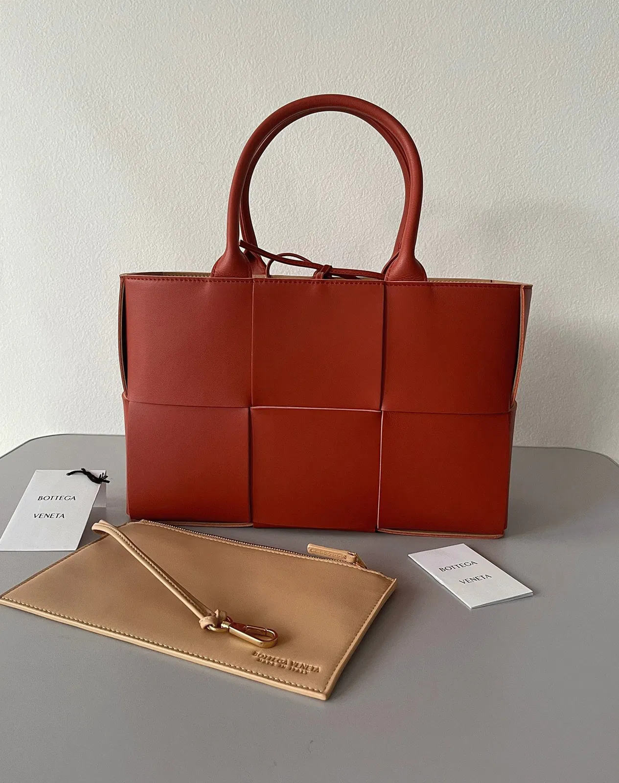 Bottega Veneta Arco Small Tote Maple — image 5