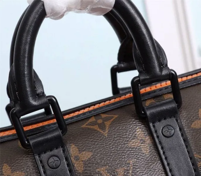Louis Vuitton Monogram Canvas Mens Zoooom With Friends Nano Keepall Travel Bag — image 7