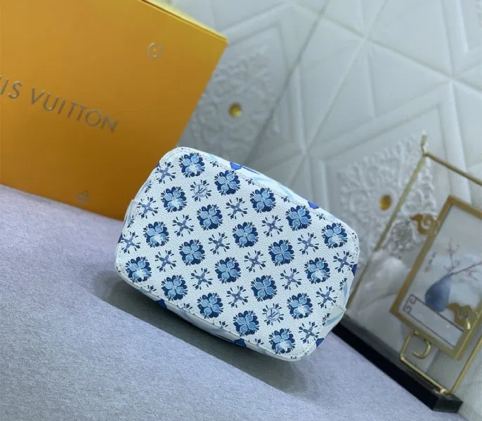 Louis Vuitton LV By The Pool Monogram Tiles Canvas NeoNoe BB Bag In Lagoon Blue — image 4