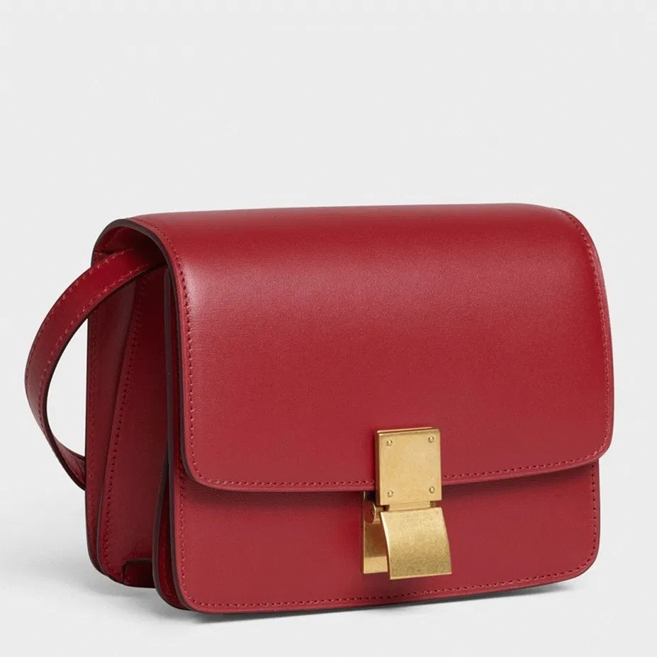 Top Quality Celine Classic Box Small Bag In Red