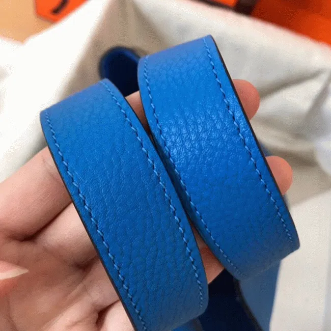 Top quality blue hydra Hermes Picotin Lock 18cm handbag — image 7