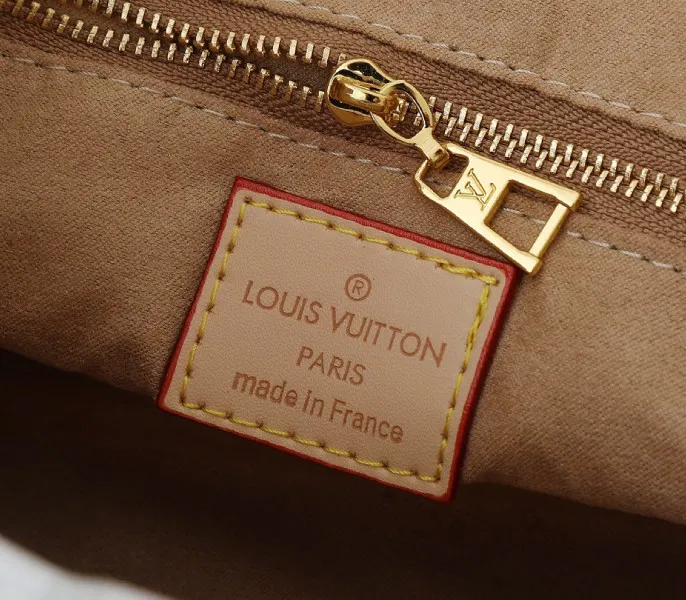 LV X TM Monogram Cherry Canvas Onthego PM In White — image 6