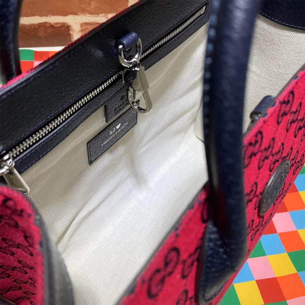 GG Multicolour small tote bag — image 6
