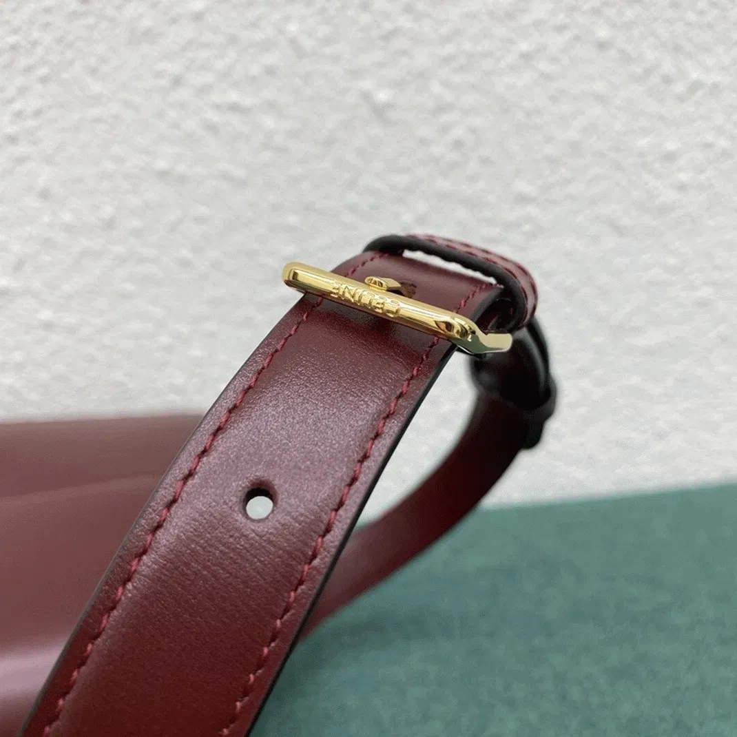 Top Quality Celine Triomphe Large Bag In Bordeaux — image 9