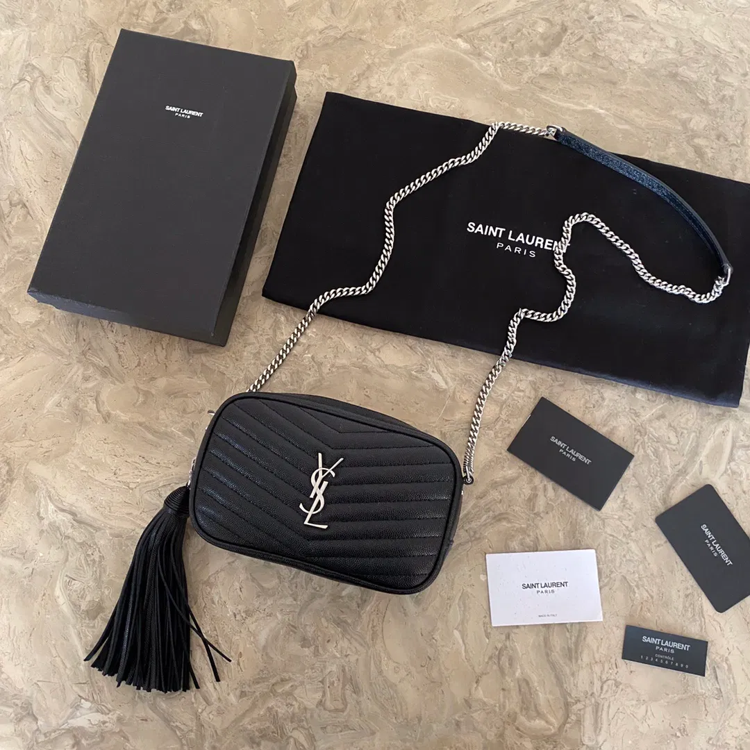 YSL Mini Lou Quilted Leather Camera Bag — image 2