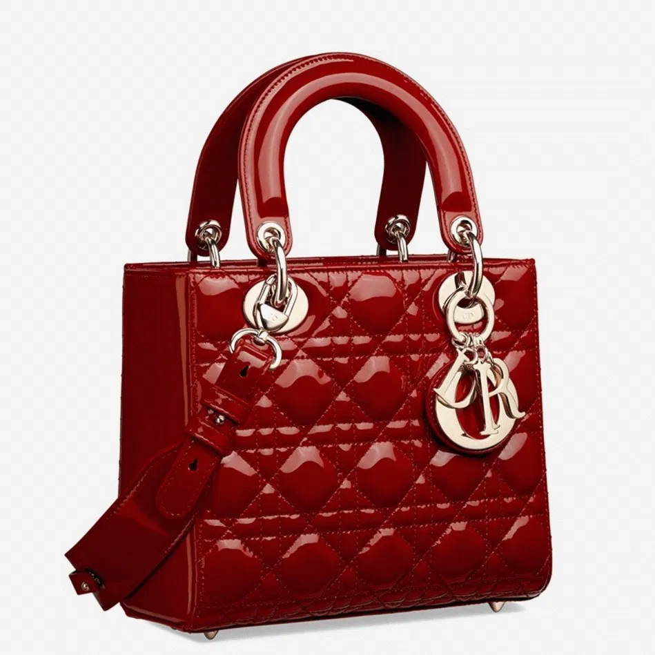 Dior Small Lady Dior My ABCDior Bag in Red