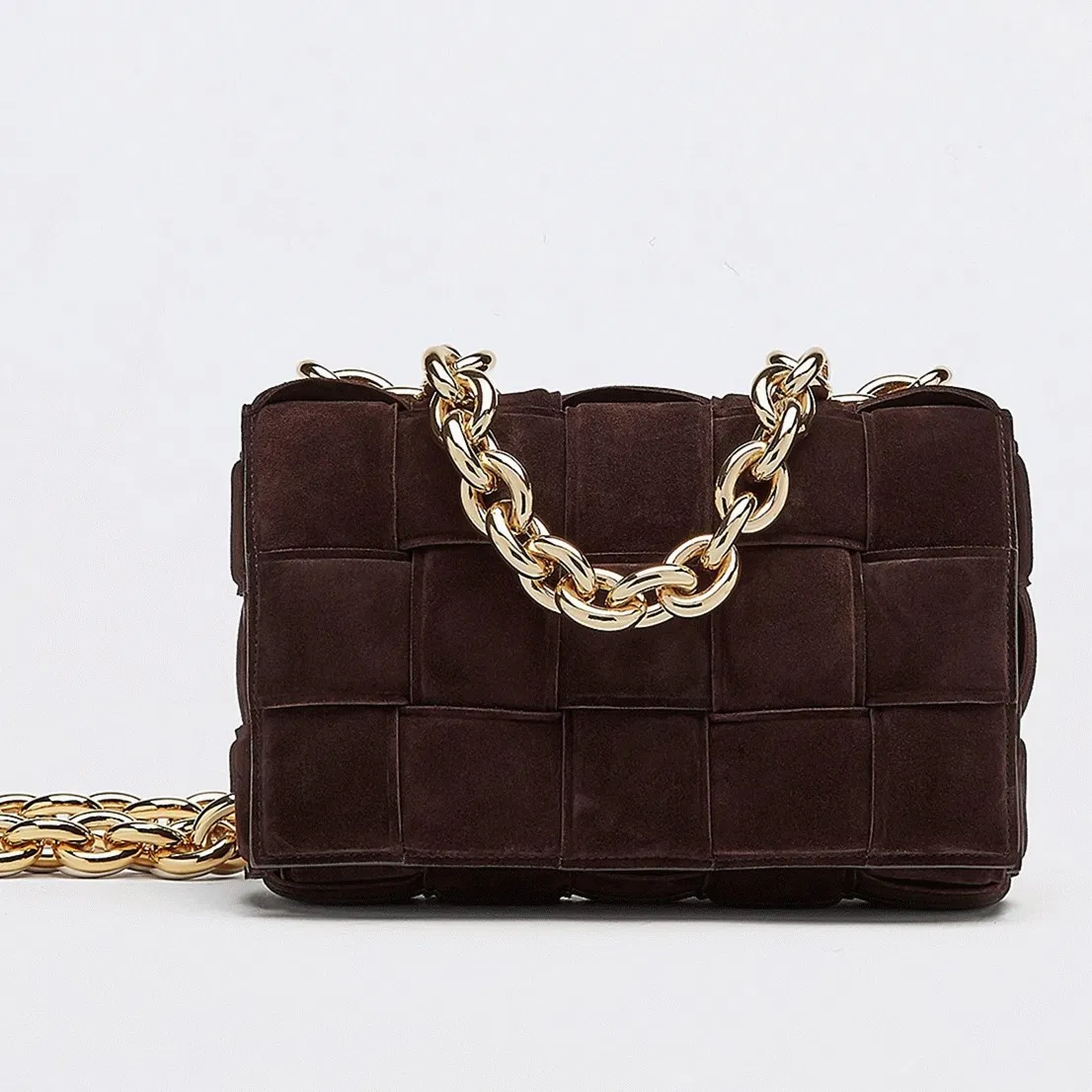 Top Quality Bottega Veneta Chain Cassette Bag In Fondant