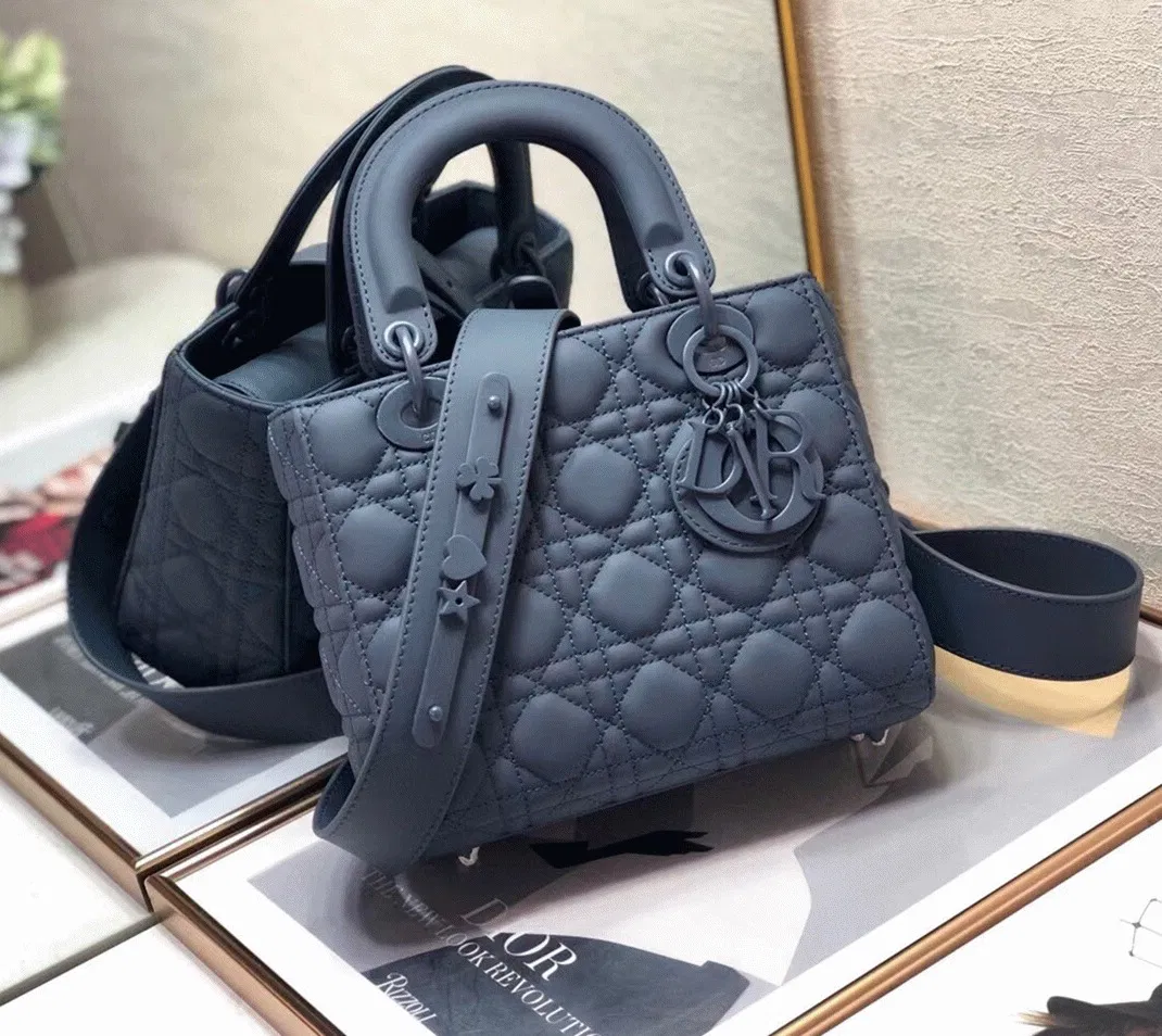 Dior Small Lady Dior My ABCDior Bag in Blue — image 4