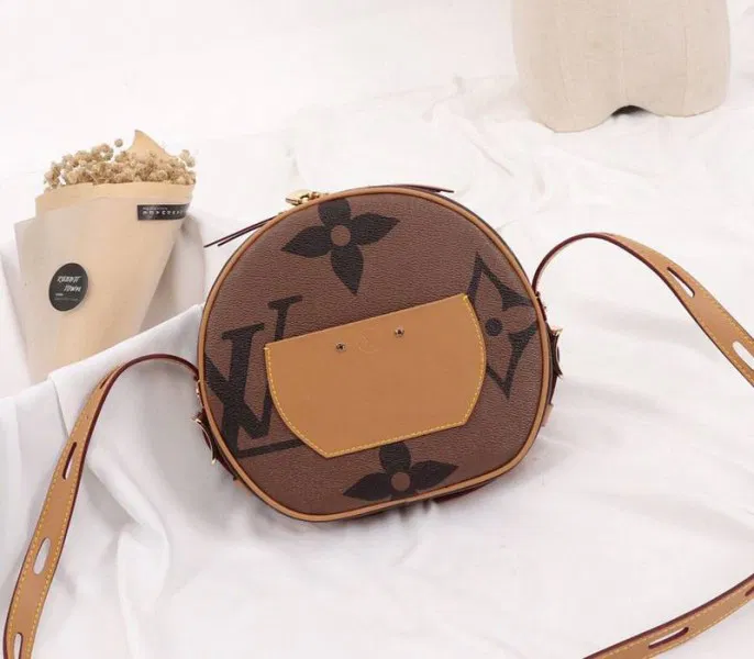 Louis Vuitton Monogram Reverse Canvas Boite Chapeau Souple Bag — image 5