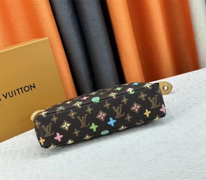 Louis Vuitton Monogram Craggy Voyage Souple Pochette In Chocolate — image 4
