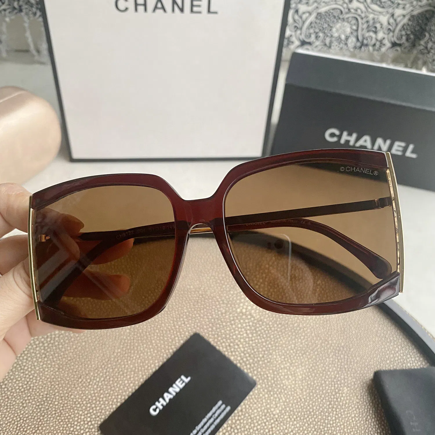 Vintage chanel sunglasses — image 6