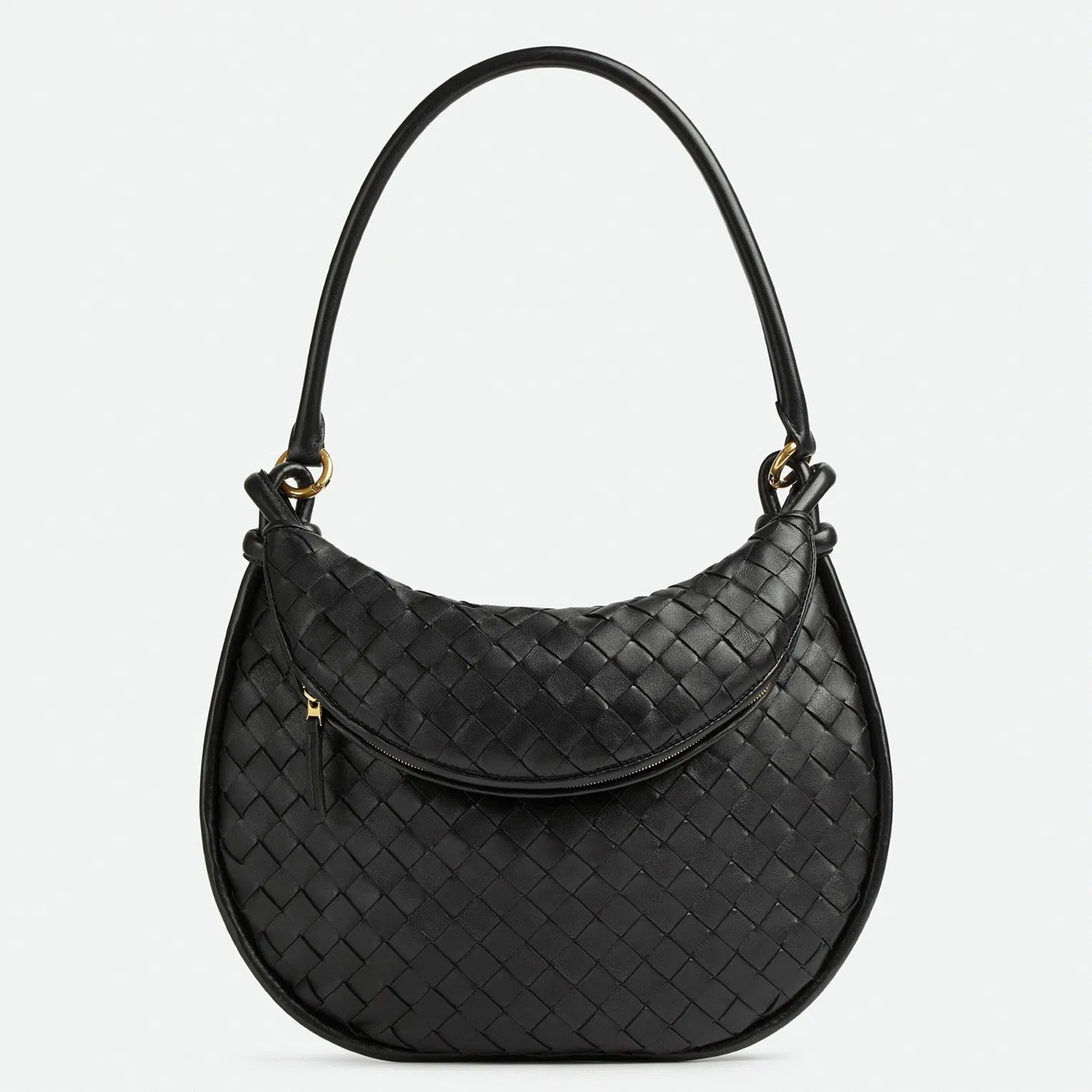 Bottega Veneta Gemelli Medium Bag Black