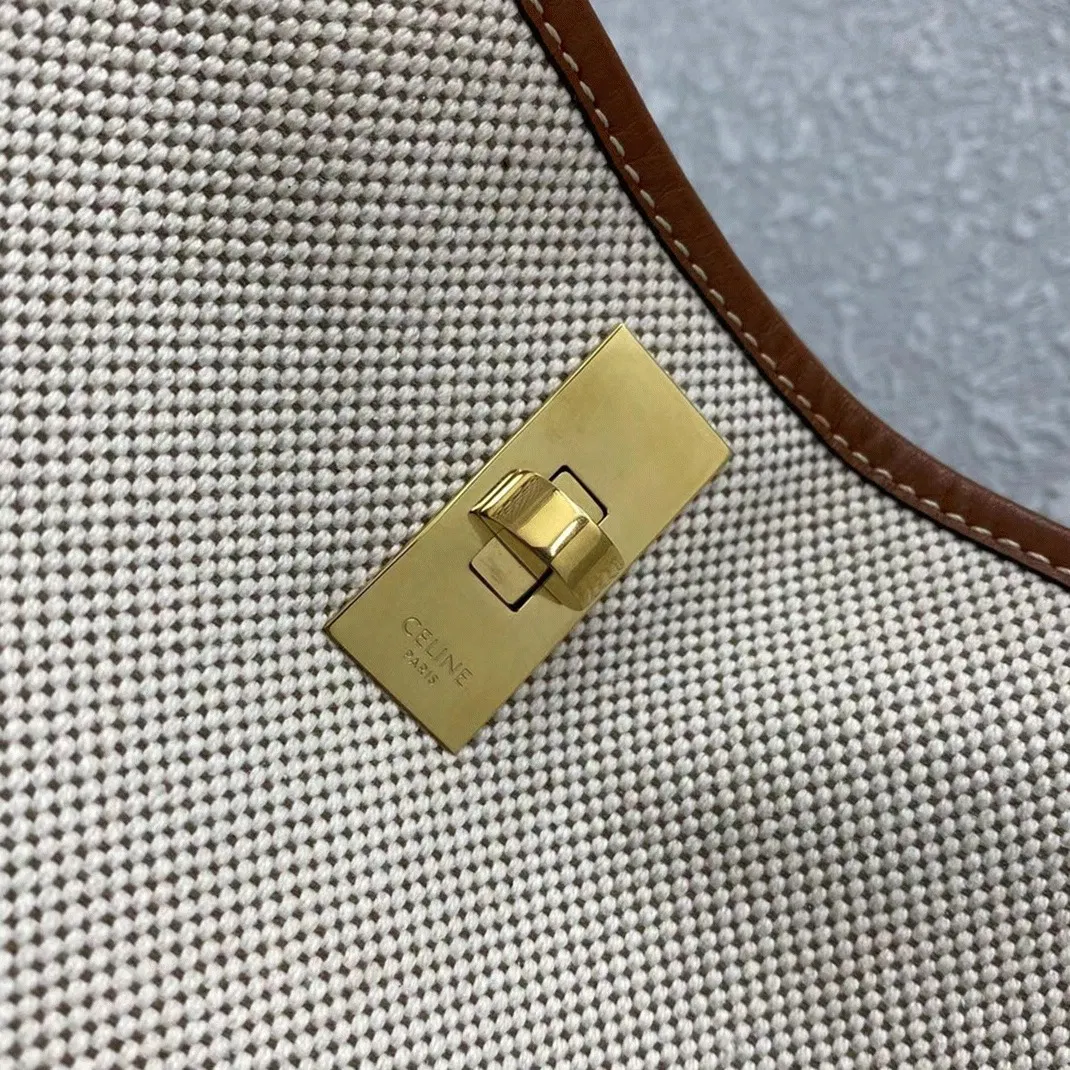 Top Quality Celine Bucket 16 Bag In Textile and Calfskin — image 10