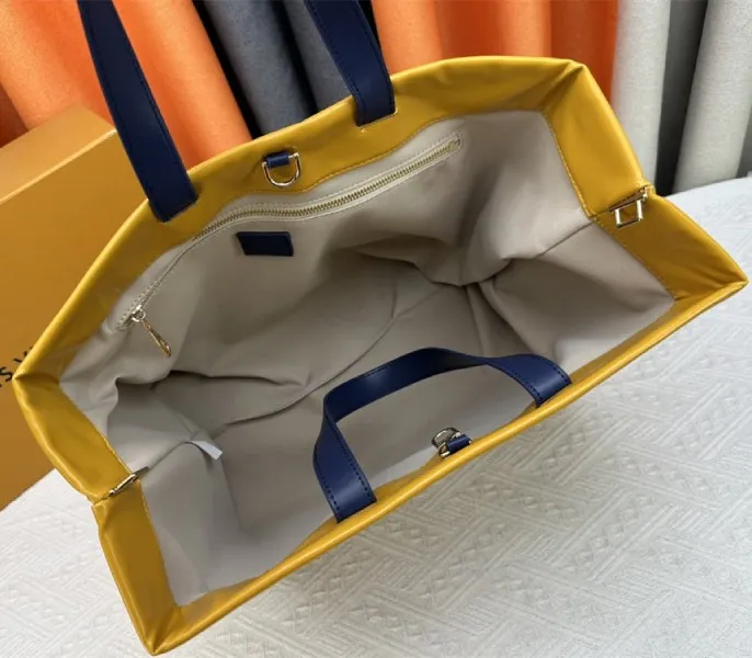 Louis Vuitton Other Leathers Shopper MM Tote In Safran — image 6
