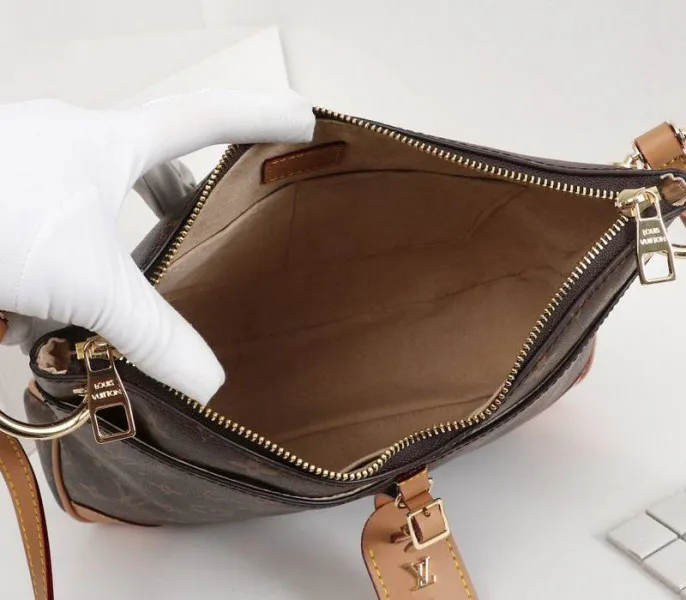 Louis Vuitton Monogram Canvas Odeon MM Bag In Natural — image 3