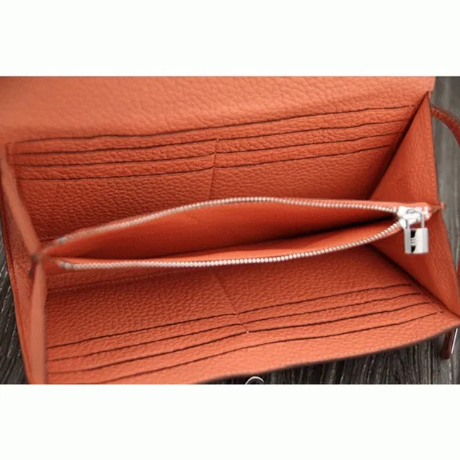 Crevette best Hermes Kelly Longue wallet — image 6