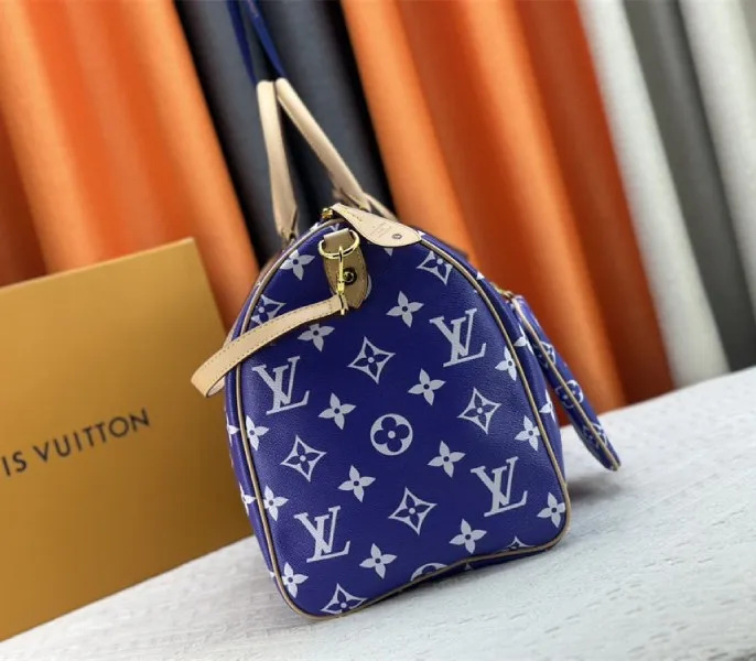 Louis Vuitton Speedy P9 Bandouliere 50 Bag In Amethyst Purple — image 3