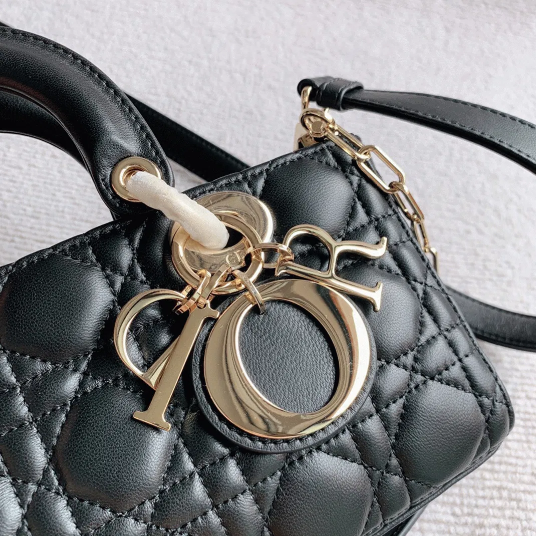 Dior Lady D-Joy Medium Bag in Black — image 8