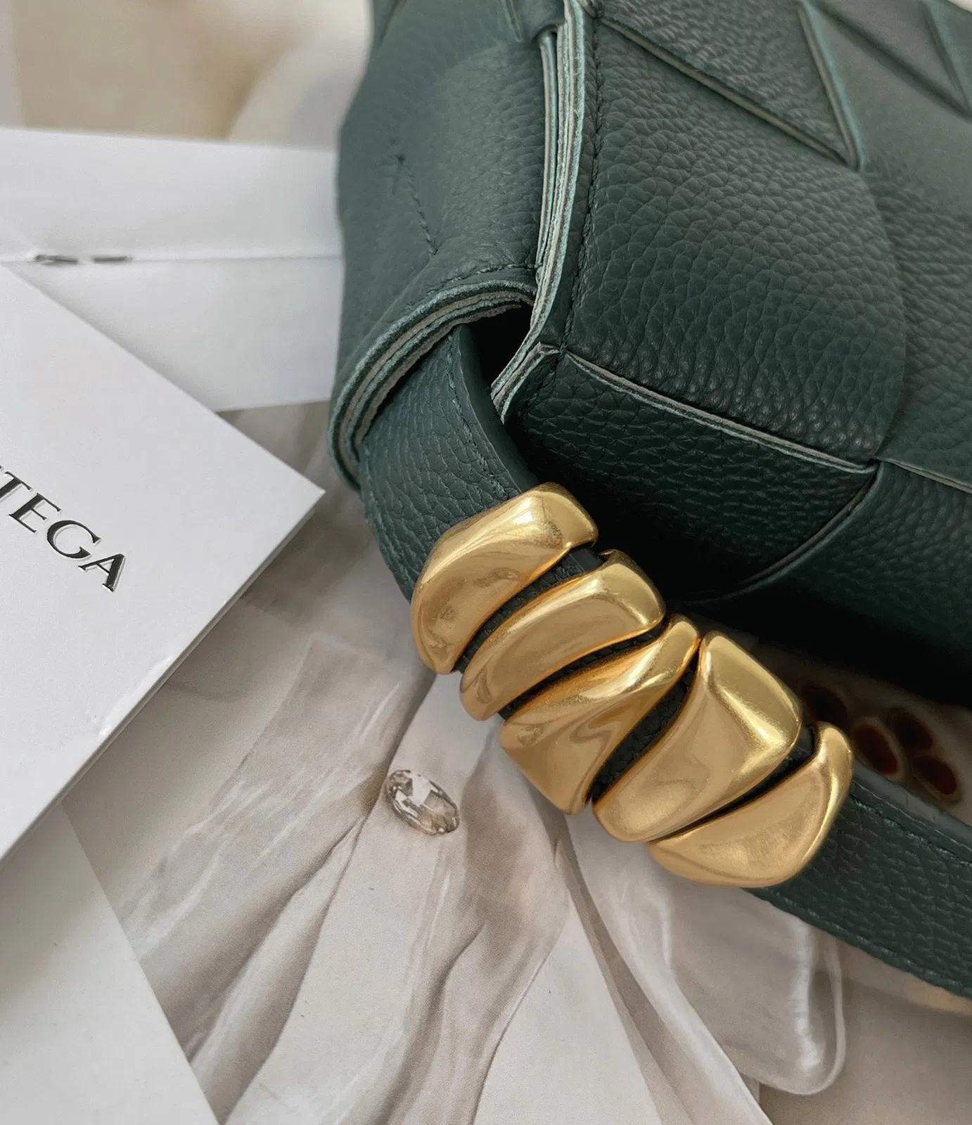 Top Quality Bottega Veneta Cassette Bag In Raintree — image 4