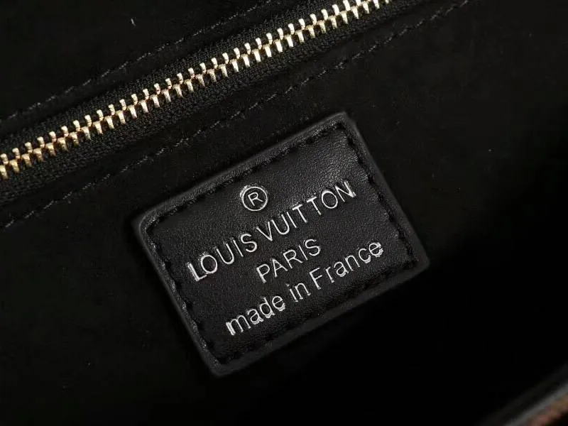 Louis Vuitton Damier Ebene Canvas Vavin PM Bag In Black — image 6