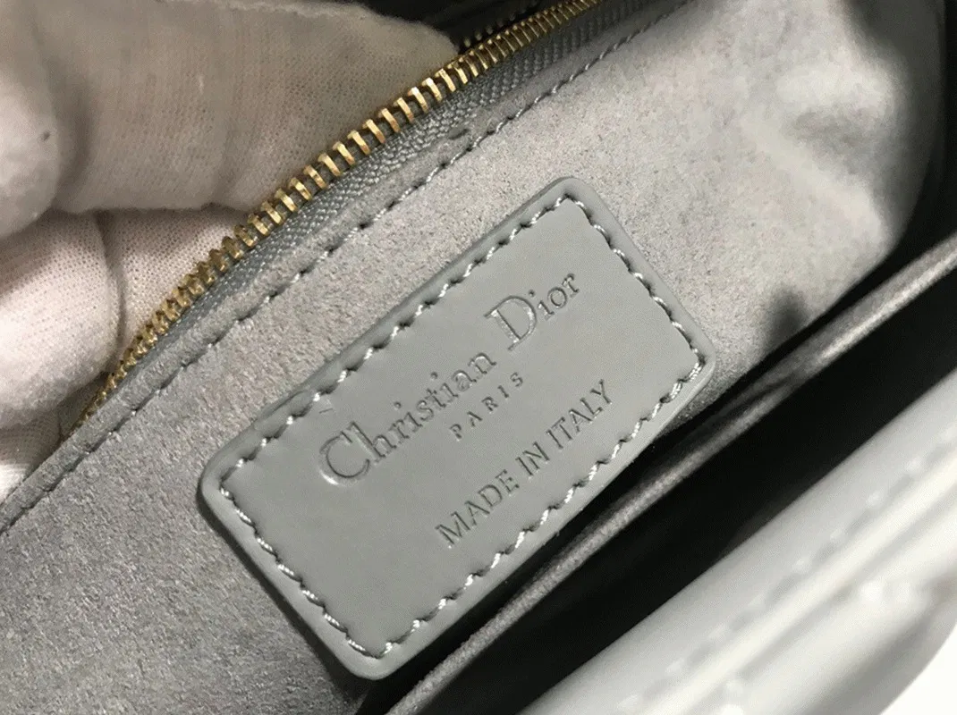 Dior Lady Dior Medium Bag in Grey — image 3