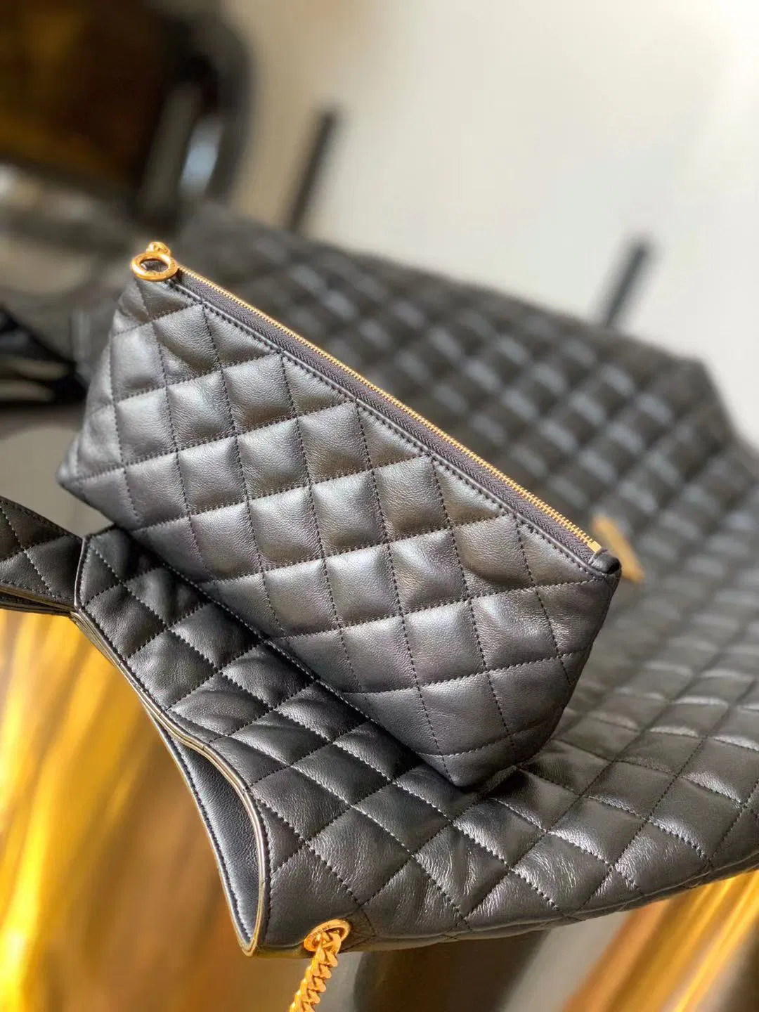 ICARE MAXI SHOPPING BAG IN QUILTED LAMBSKIN — image 5
