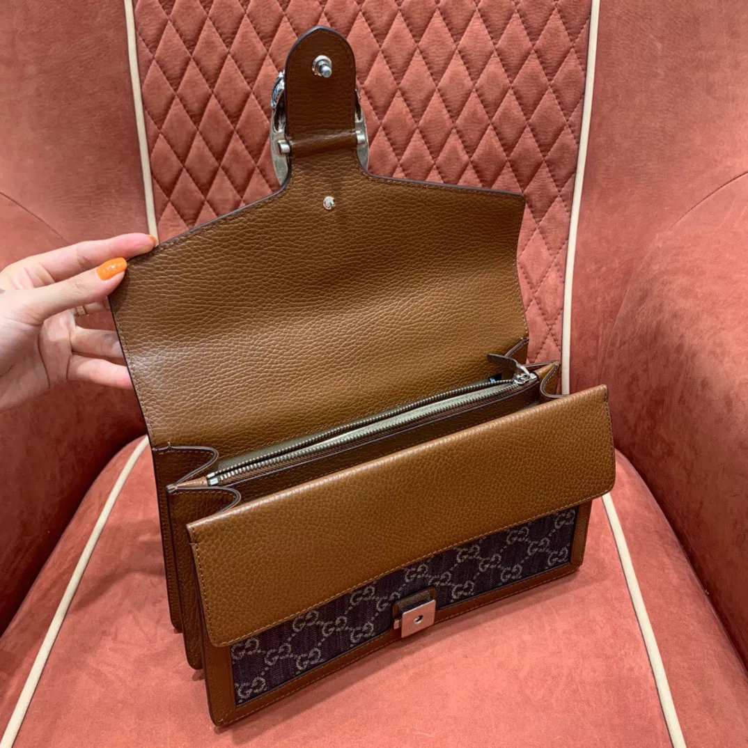 Gucc1 denim shoulder bag — image 3
