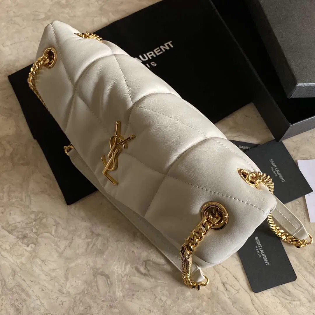 PUFFER MEDIUM BAG IN QUILTED LAMBSKIN — image 5