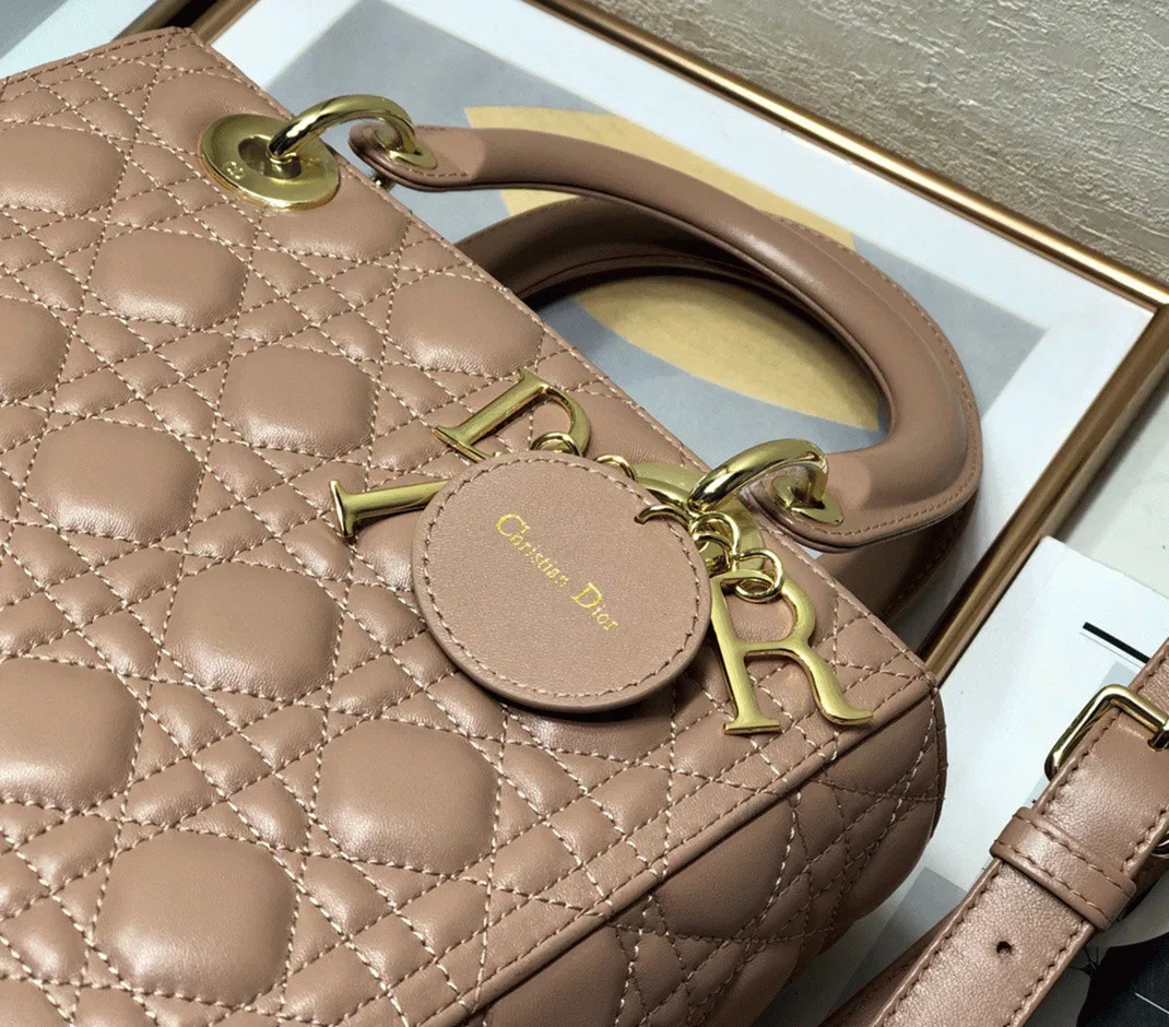 Dior Lady Dior Medium Bag in Blush — image 4