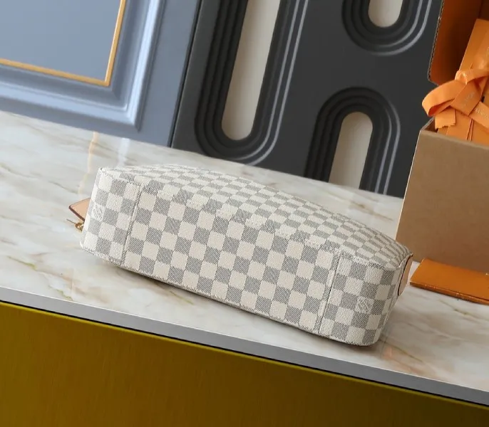 LV Damier Azur Slouchy PM — image 4