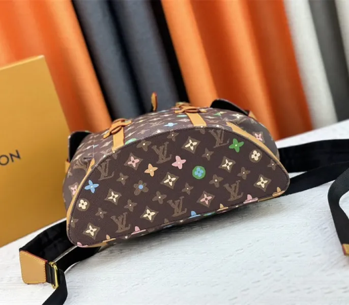 Louis Vuitton Monogram Craggy Christopher MM Backpack In Chocolate — image 5