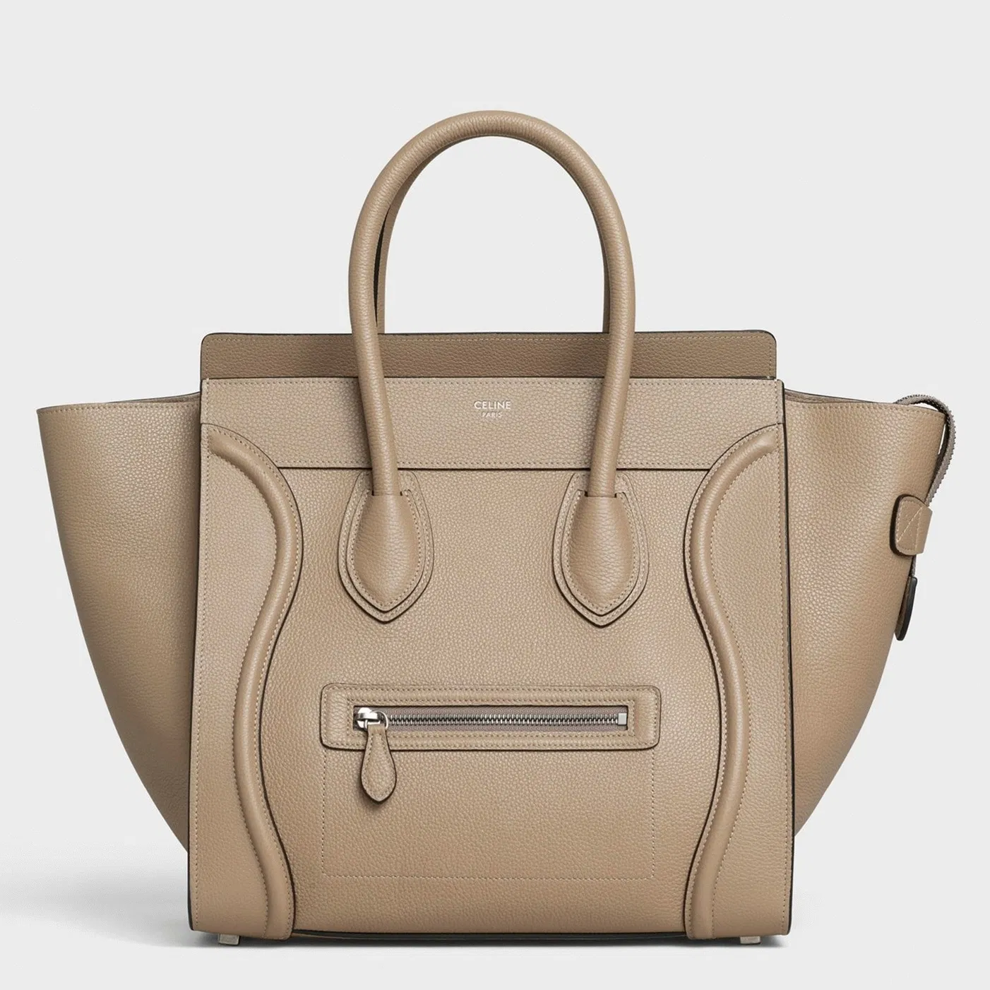 Celine Mini Luggage Tote Bag in Dune