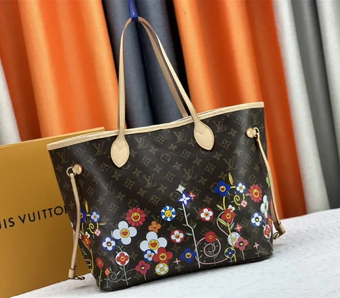Louis Vuitton X TM Monogram Canvas Neverfull MM — image 5