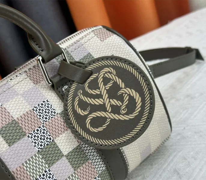 Louis Vuitton Damoflage Canvas Keepall Bandouliere 25 In Khaki — image 8