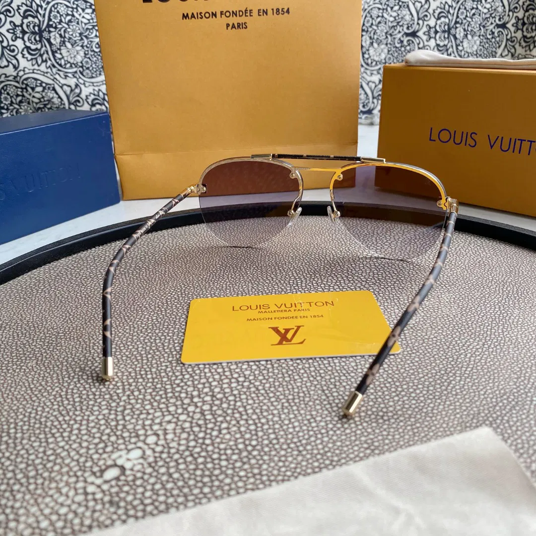 Pink Gradiant Monogram Stem Aviators — image 8