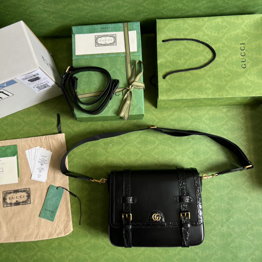 GG leather bag — image 3