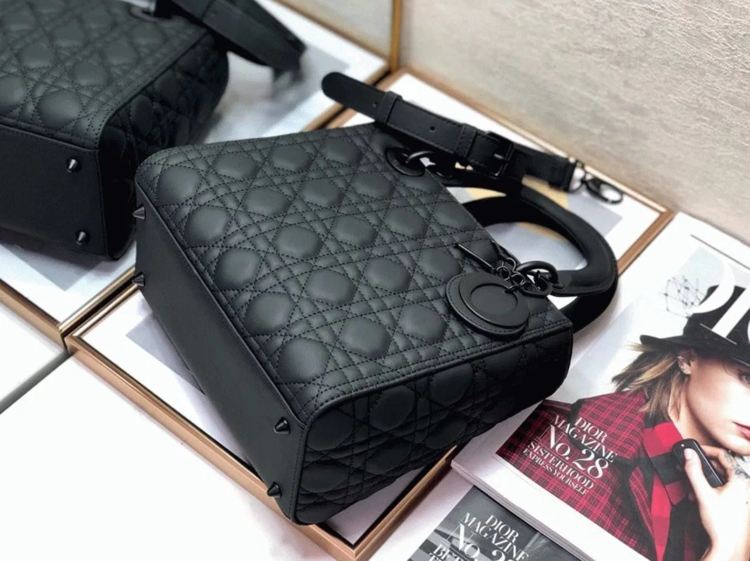 Dior Lady Dior Medium Bag in Black — image 2