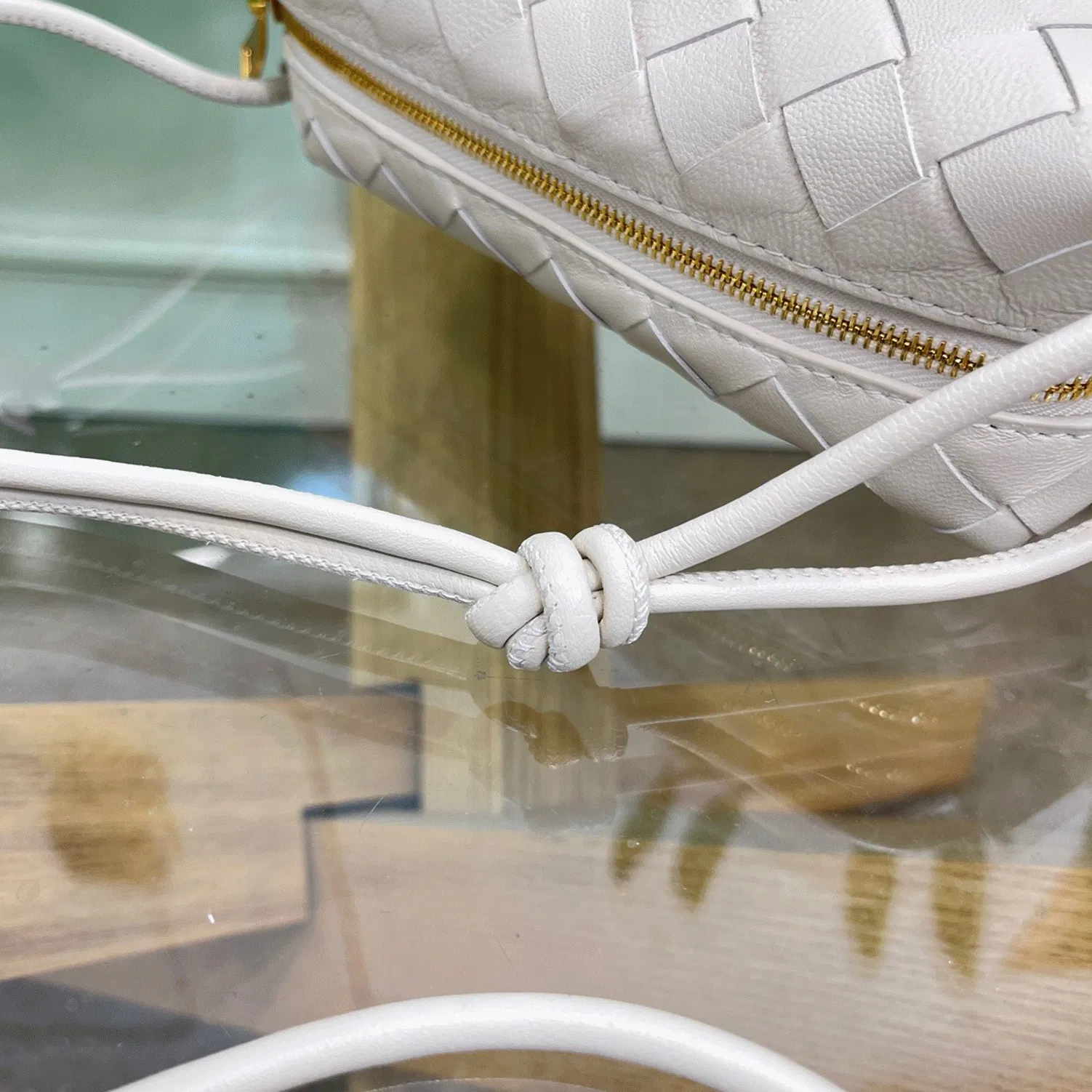 Bottega Veneta Loop Mini Bag White — image 7