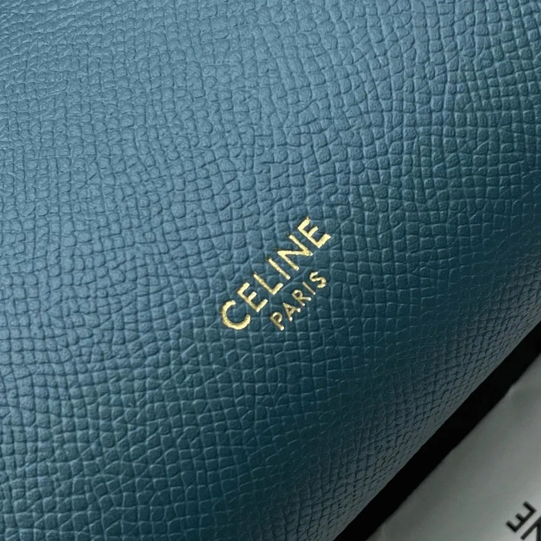 Celine Belt Nano Bag Imitation in Prussian Blue — image 3