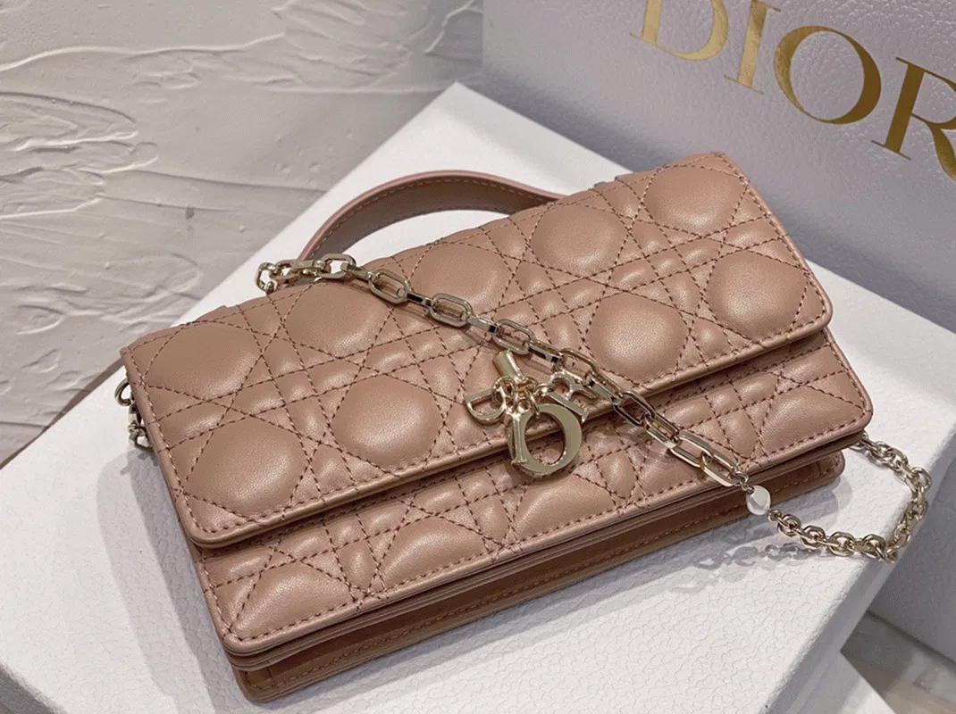 Dior Miss Dior Mini Bag in Poudre Cannage Lambskin — image 5