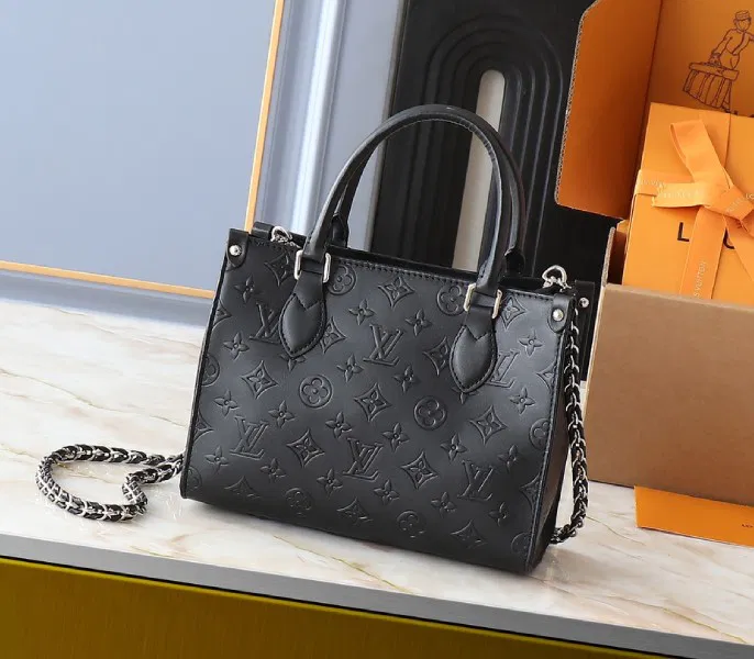 Summer 2025 OnTheGo PM Tote In Black