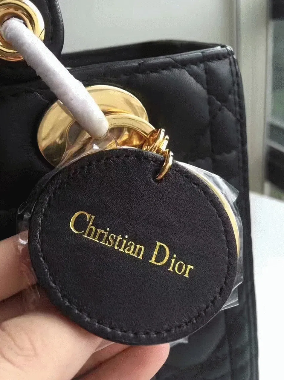 Dior Lady Dior Medium Bag in Black — image 3