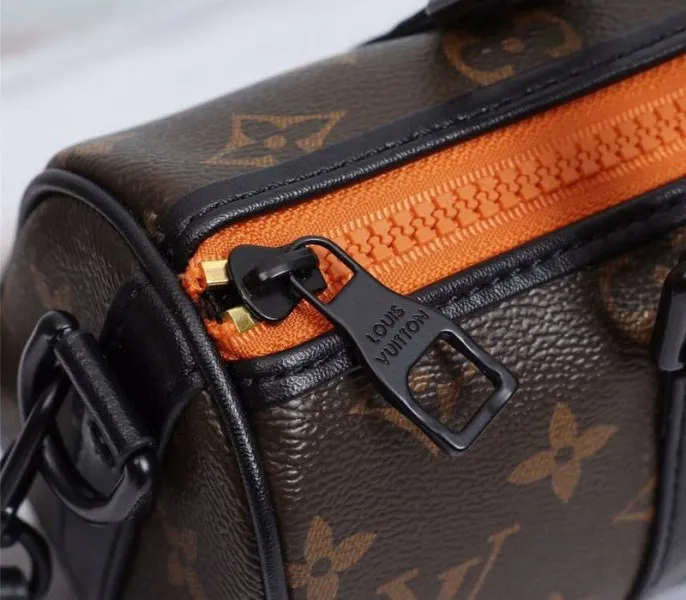 Louis Vuitton Monogram Canvas Mens Zoooom With Friends Nano Keepall Travel Bag — image 8