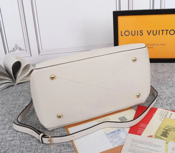 Louis Vuitton Monogram Empreinte Leather Maida Hobo In Cream — image 4